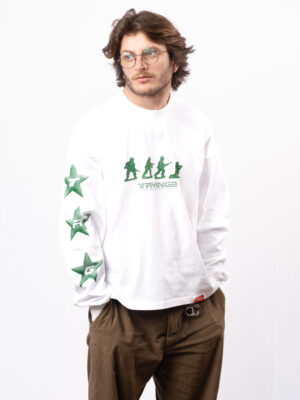 Peace Long-Sleeve - White